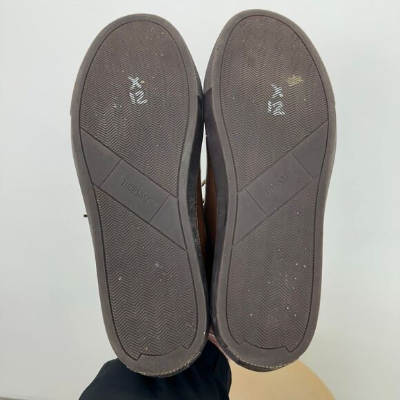 Thursday Boot Co. Men’s Premier Low Top Heritage Natural Leather Lace Up Sneaker - Picture 8 of 13